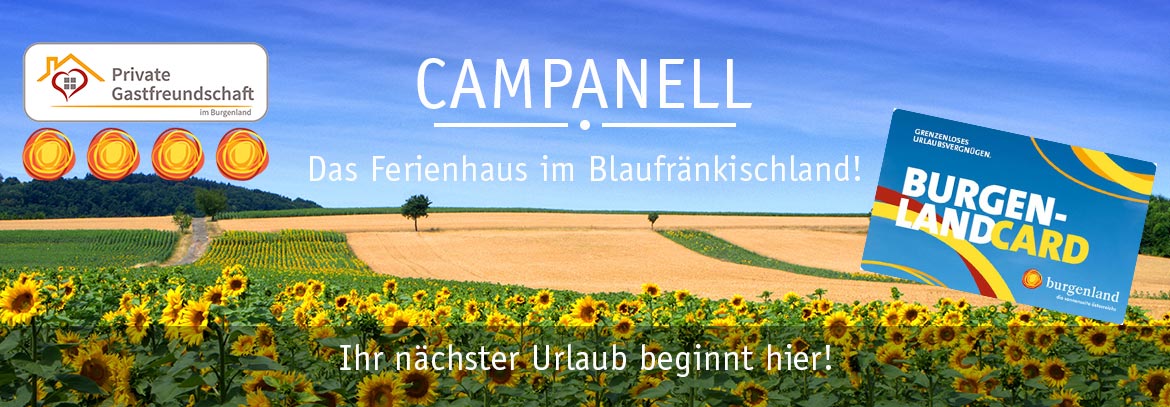 CAMPANELL - Das Ferienhaus im Blaufränkischland